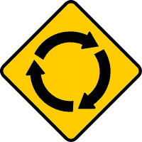 Roundabout Ahead
